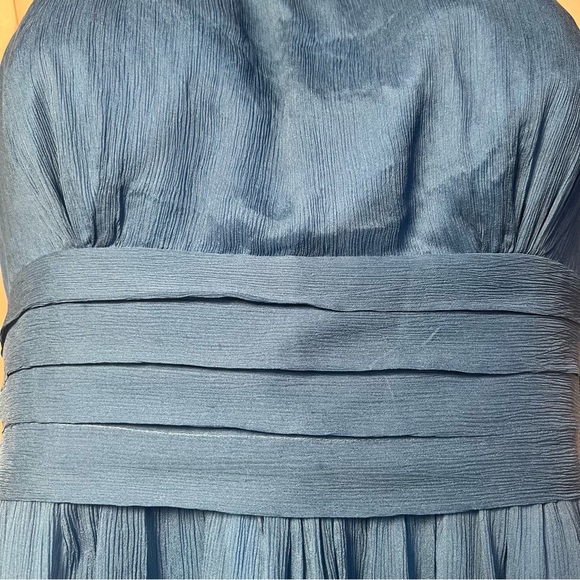 J Crew blue strapless party dress - Picture 11 of 17